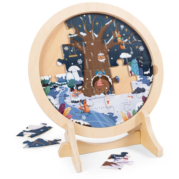 Hape puzzle četiri godišnja doba H1653 