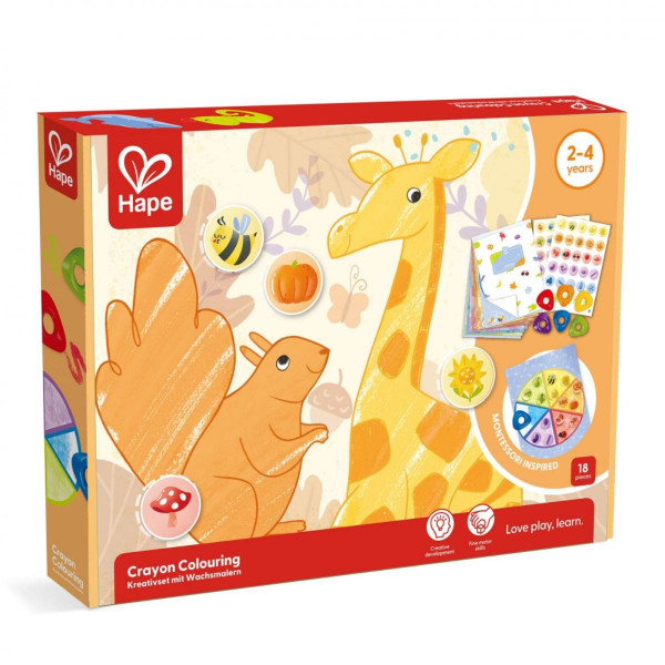 Hape voštanje boje i bojanka H2004 
