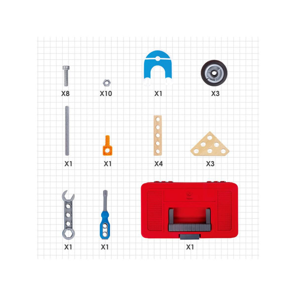 Hape drveni motor u kutiji H3037 