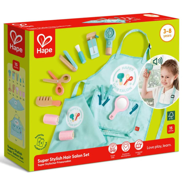 Hape frizerski salon set za igru H3060 