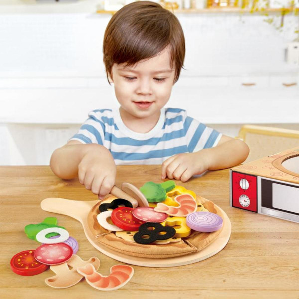 Hape pizza set za igru H3173 