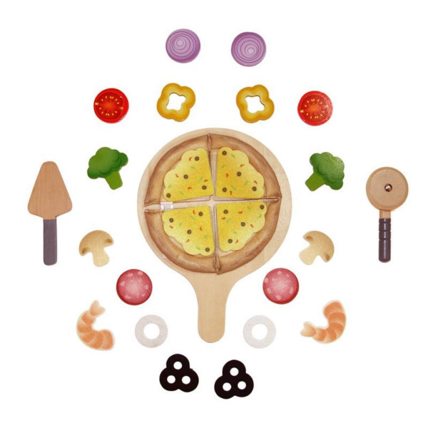 Hape pizza set za igru H3173 