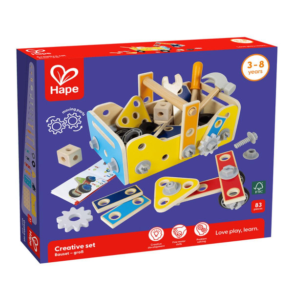 Hape kutija sa alatom 83u1 set za igru H3220 