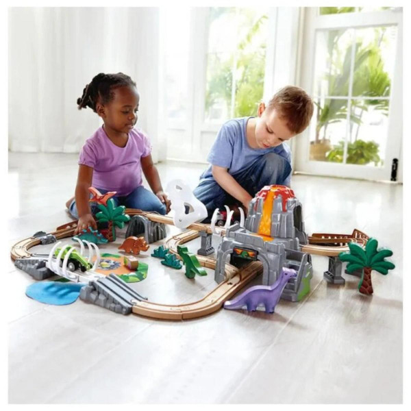 Hape set avantura sa dinom i željeznicom H3795 