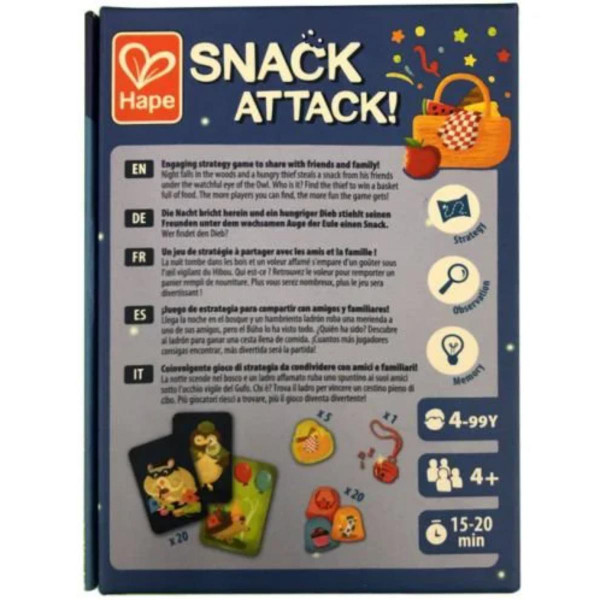 Hape društvena igra Snack Attack H4311 