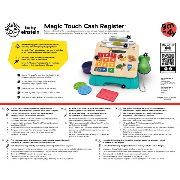 Hape interaktivna kasa trgovačka H800914 