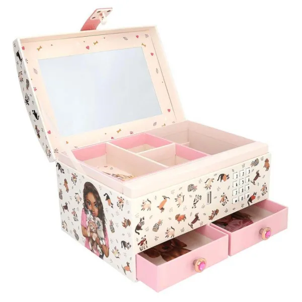 TOP MODEL VELIKA KUTIJA ZA NAKIT S KODOM I ZVUKOM 