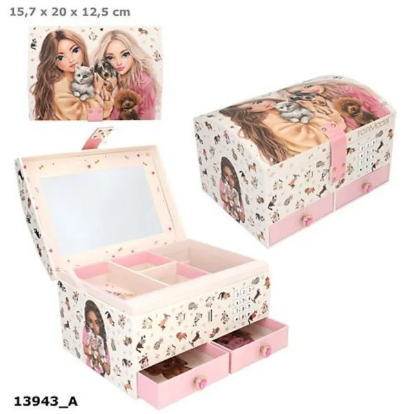 TOP MODEL VELIKA KUTIJA ZA NAKIT S KODOM I ZVUKOM 