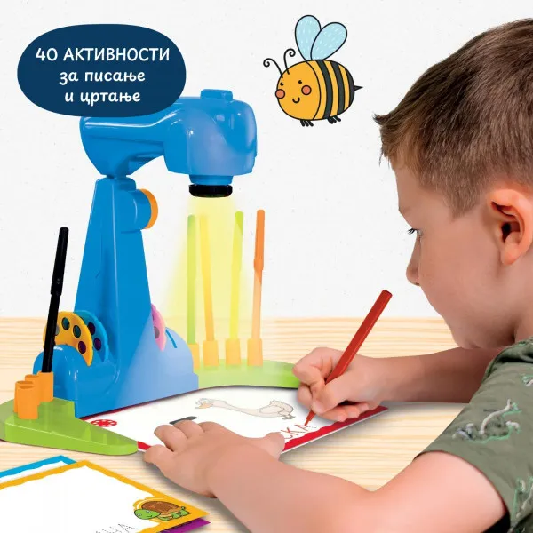 EDUKATIVNI SET LED PROJEKTOR ŠKOLA PISANJA 