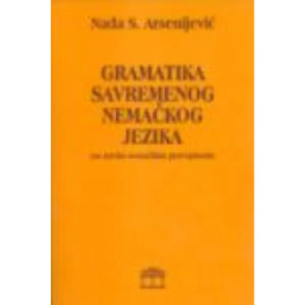 GRAMATIKA SAVR. NEMAČKOG J. 