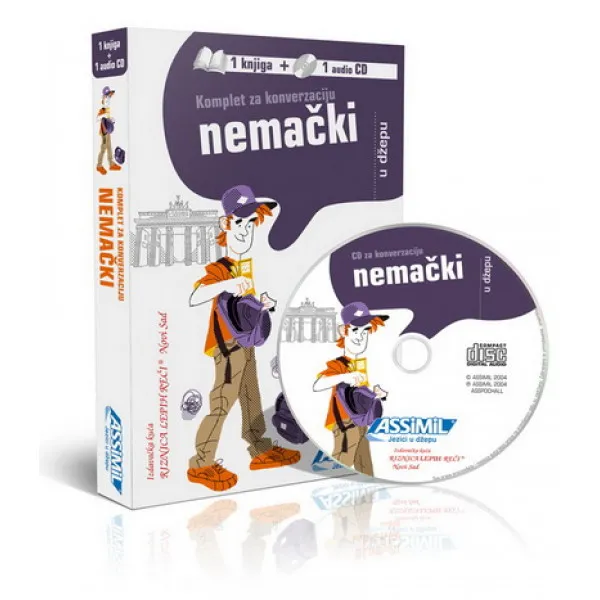 NEMAČKI U DŽEPU SA CD-OM 