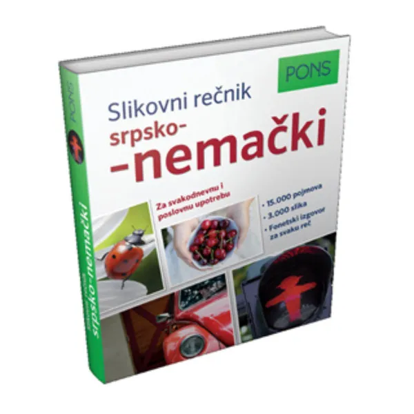 SRPSKO NEMAČKI SLIK REČNIK KLETT 