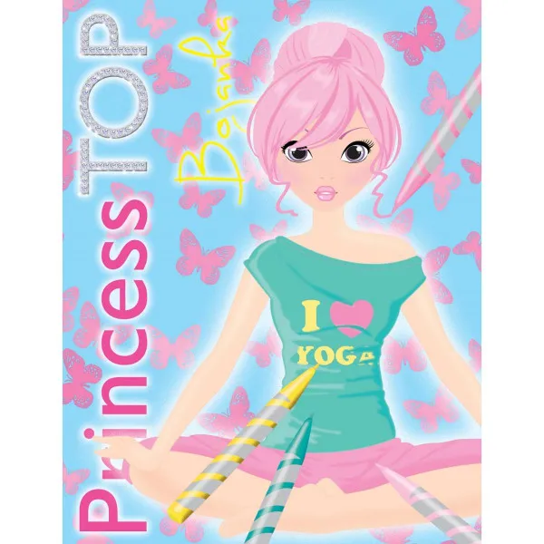 PRINCESS TOP-BOJANKA PLAVA 