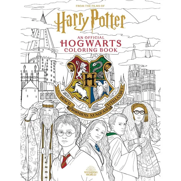 Bojanka - Harry Potter Official Hogwarts Coloring Book 
