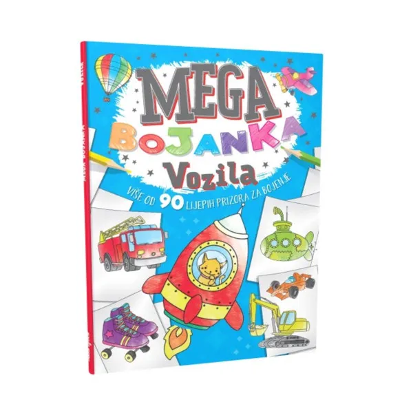 Mega bojanka - Vozila 