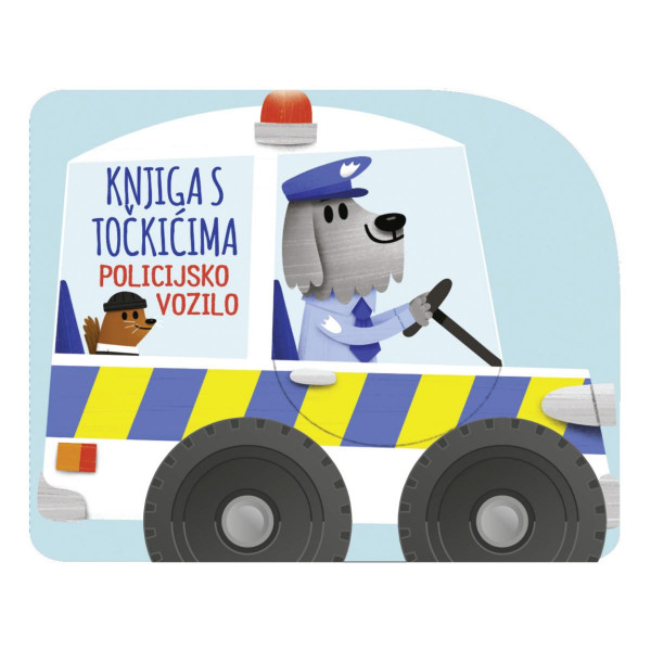 KNJIGA SA TOČKIĆIMA POLICIJSKO VOZILO 1-4 