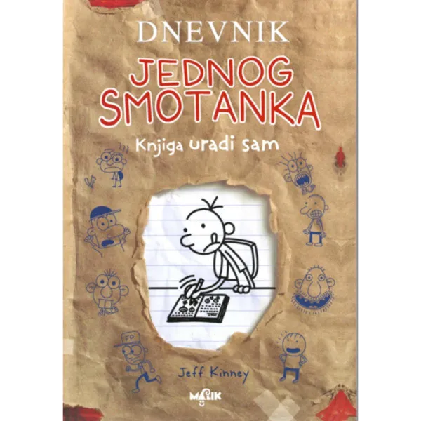 DNEVNIK JEDNOG SMOTANKA-KNJIGA URADI SAM 