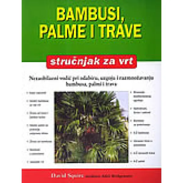 BAMB. PALME I TRAVE-STRUČ ZA VRT 