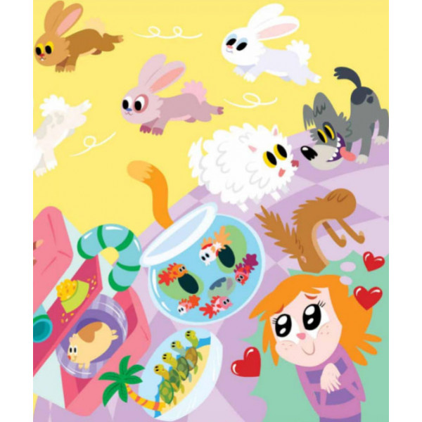 Eva i flamingo 