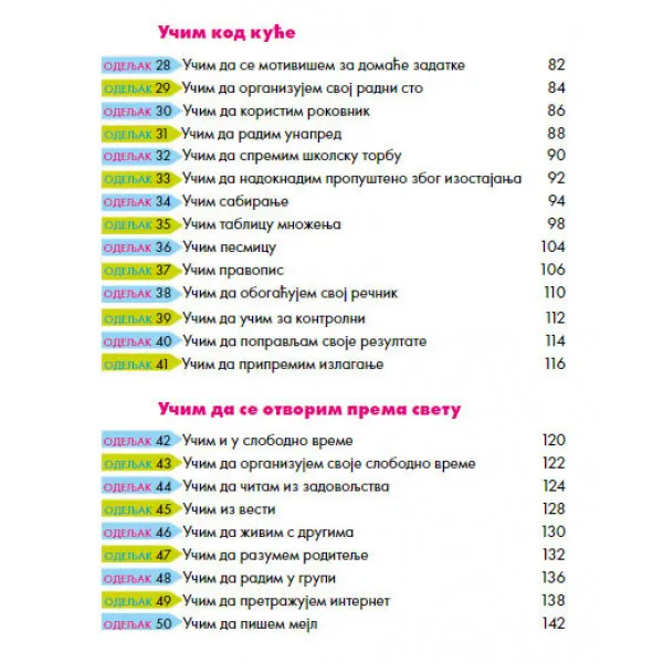 Učim da bolje učim. Za mlađe osnovce 