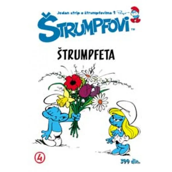 ŠTRUMPFETA ČAROBNA KNJIGA 