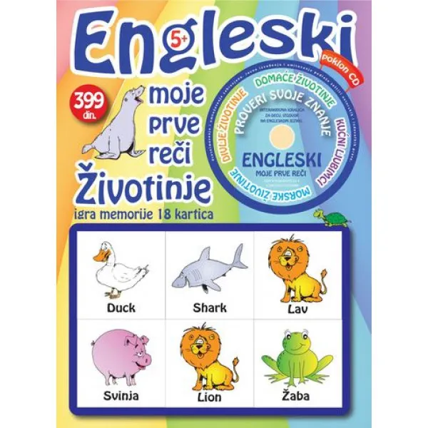 ENGLESKI MOJE PR REČI ŽIV + CD 