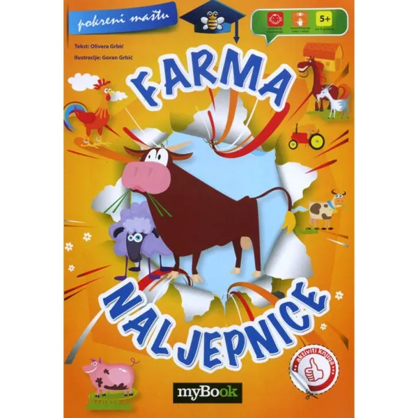 Pokreni maštu sa naljepnicama - Farma 