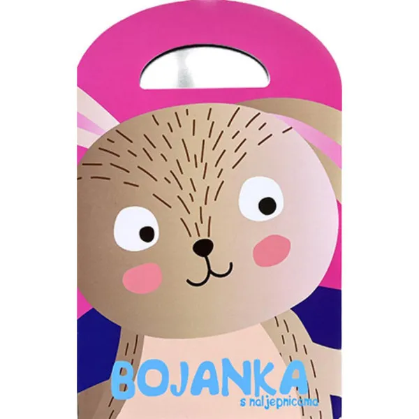 Bojanka s naljepnicama- Zec 