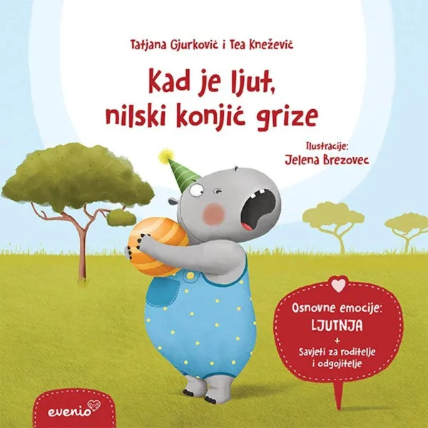 Kad je ljut, nilski konjić grize 
