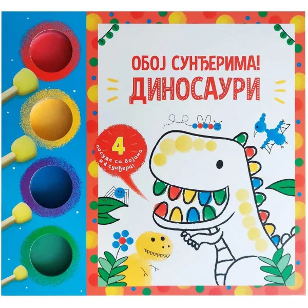 Oboj sunđerima! Dinosauri 