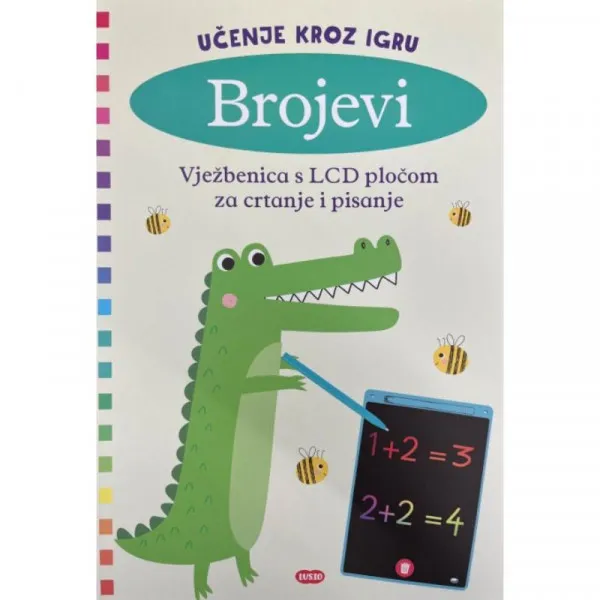 LUS:VJEŽBENICA+LCD PLOČA:BROJEVI 