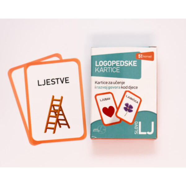 LOGOPEDSKE KARTICE-SLOVO LJ-LATINICA 
