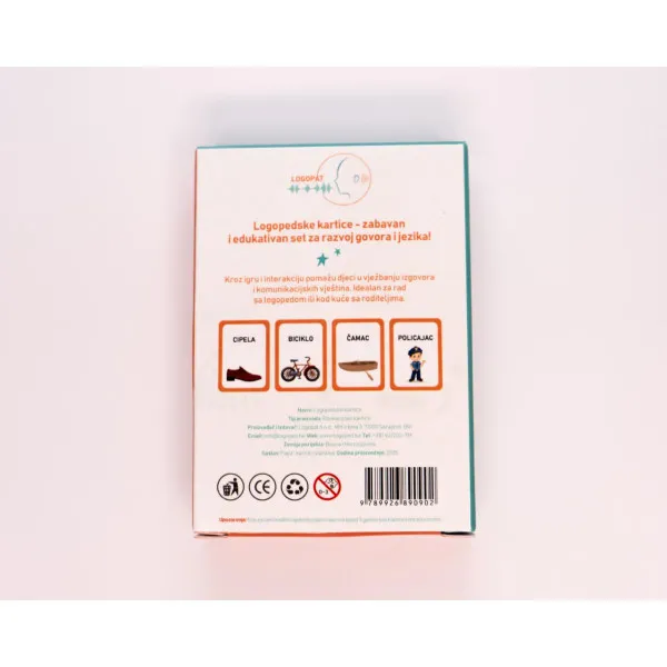 LOGOPEDSKE KARTICE-SLOVO C-LATINICA 