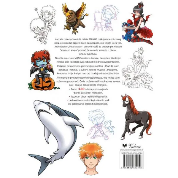 Kako crtati Mange jednostavnim koracima 