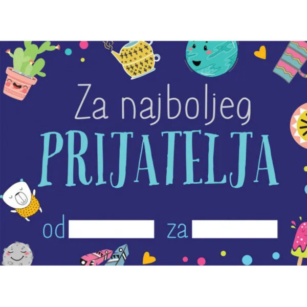 POPUNI I POKLONI: ZA NAJBOLJEG PRIJATELJA 