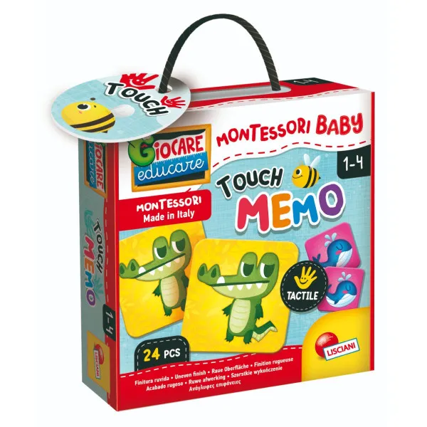MONTESSORI BABY-DODIRNI I OSJETI MEMO 