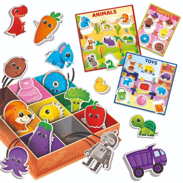 MONTESSORI BABY-NAUČI BOJE 