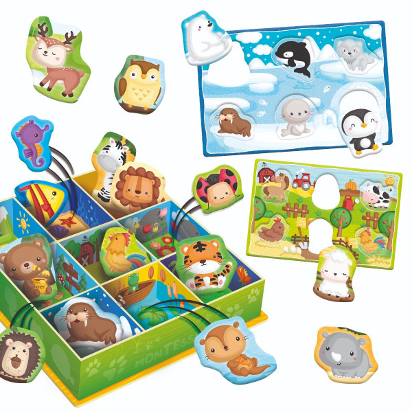 MONTESSORI BABY-VESELE ŽIVOTINJE 