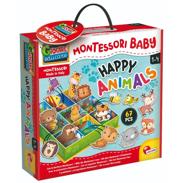 MONTESSORI BABY-VESELE ŽIVOTINJE 