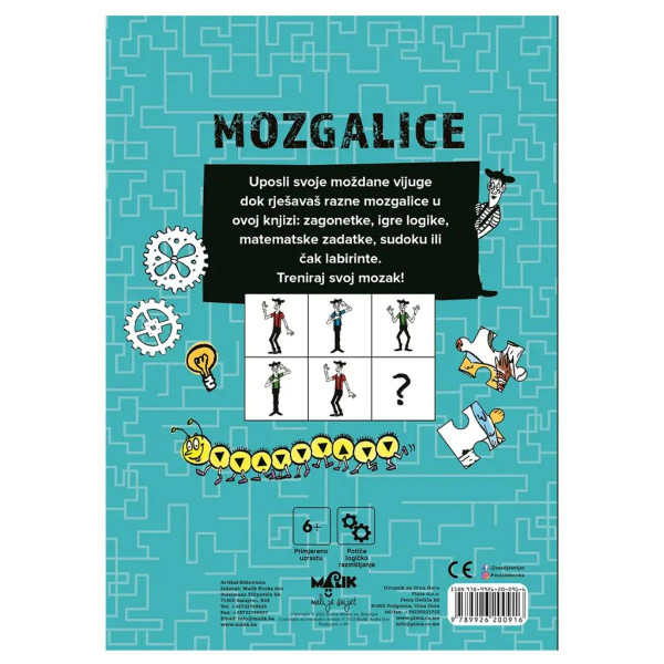 MOZGALICE 6+ PLAVA 