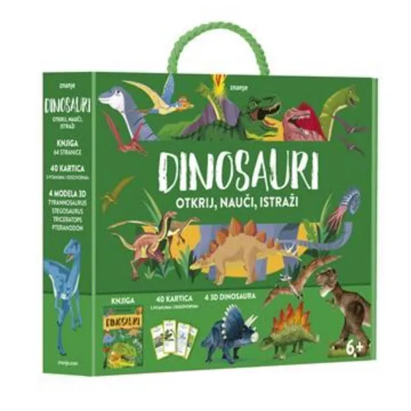 Dinosauri: Otkrij, nauči, istraži 