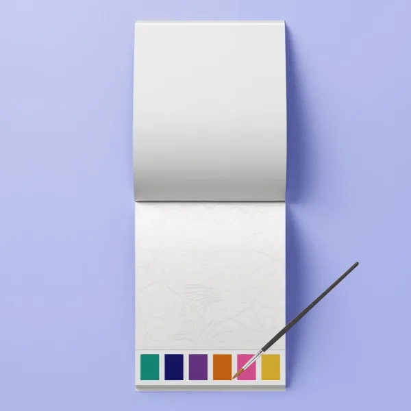 Magična akvarel bojanka: Veličanstvene životinje 