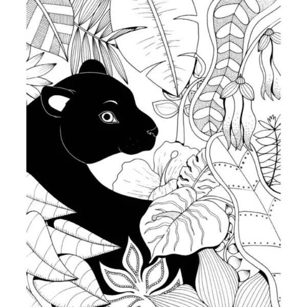 Knjiga o džungli - bojanka 