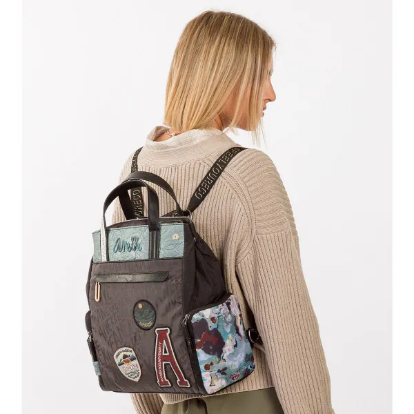 RUKSAK ANEKKE TEKSTIL 35875-209-WOODS NATURE 