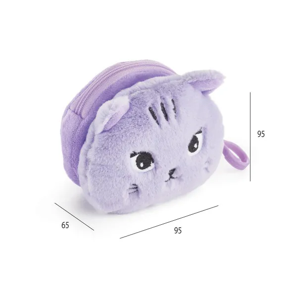 NOVČANIK FLUFFY CAT B2F 