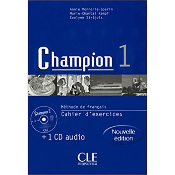 CHAMPION 1 CAHIER D'EXERCICES 