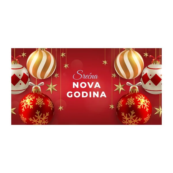 ČESTITKA NOVOGODIŠNJA SAVPO 32474 