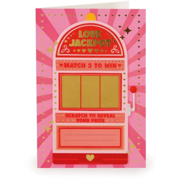 ČESTITKA GREBALICA - LOVE JACKPOT 