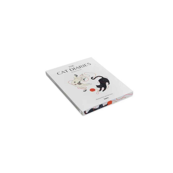 SVESKA THE CAT DIARIES A5 PAPIR 
