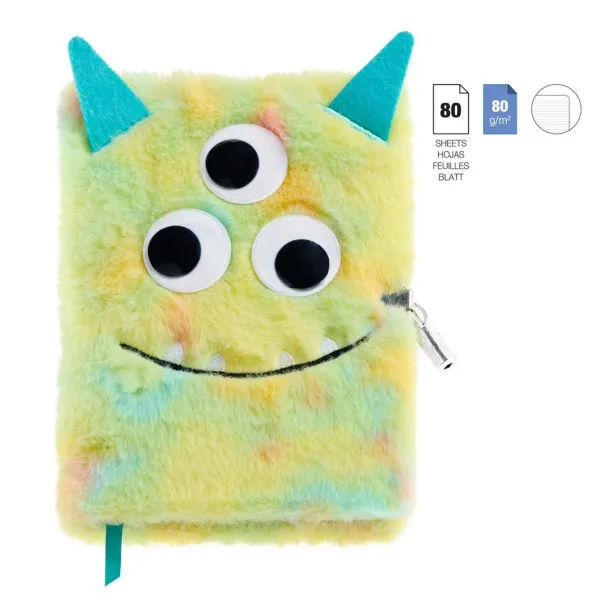 DNEVNIK FLUFFY MONSTER B2F 